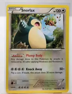 Snorlax 118/162 Uncommon BREAKthrough Pokemon - Image 1