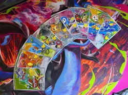 Pokemon TCG: Set of 9 First Partner Illustration Collection Series 1 - Image 3