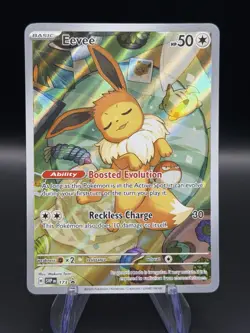 Eevee 173 Holo Promo Scarlet & Violet Promo Pokemon Near Mint - Image 1