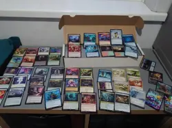 MTG 1100+ Card Mixed Lot Magic. Some Rares As Shown. 2.26kg. Big Mix Nm Magic - Image 1