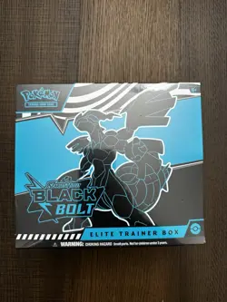 Pokemon TCG Scarlet & Violet: Black Bolt - Elite Trainer Box ETB -New and SEALED - Image 1