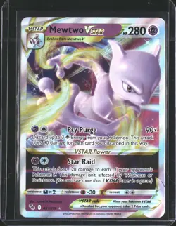 Mewtwo VSTAR 031/078 Holo VSTAR Rare Pokemon GO Pokemon NM/M - Image 1