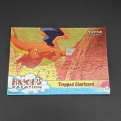 Pokemon 1999 Topps Movie Card #51 “Trapped Charizard” Foil NM - Image 1