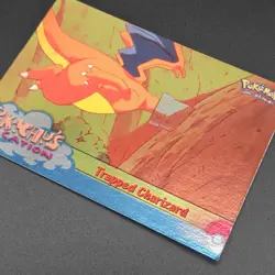 Pokemon 1999 Topps Movie Card #51 “Trapped Charizard” Foil NM - Image 2