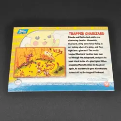 Pokemon 1999 Topps Movie Card #51 “Trapped Charizard” Foil NM - Image 3