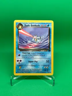 Team Rocket Dark Golduck Pokemon Card Unlimited - 37/82, LP-NM - Image 1