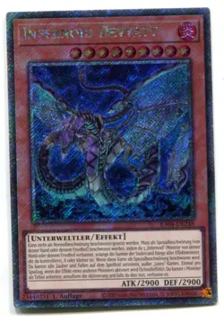 Yu-Gi-Oh! Infernoid Devyaty Platinum Secret Rare RA04-DE248 - Image 1