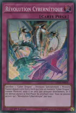 Yu-Gi-Oh RCvolution CybernCtique (Cyber Dragon) : LED3-FR016 -VF/Super Rare- - Image 1