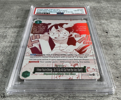 One Piece I Know You're Strong, Go All Out Foil PSA 10 3rd Anv OP13-040 2025 (1) - Image 3