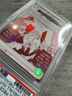 One Piece I Know You're Strong, Go All Out Foil PSA 10 3rd Anv OP13-040 2025 (1) - Image 5