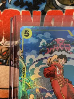 Bandai One Piece Card Game Monkey D. Luffy OP07-109 Two Legends SR Alt Foil - Image 4