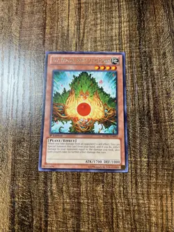 Yu-Gi-Oh Card - REDU-EN091 - ECO, MYSTICAL SPIRIT OF THE FOREST (rare) - NM/M - Image 1