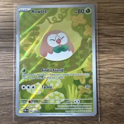 Pokemon TCG - Rowlet 090/088 - Perfect Order -Holo Illustration Rare Card - Image 1