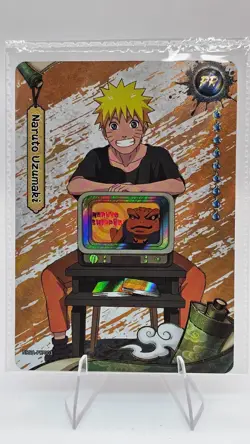 Naruto Shippuden Naruto Uzumaki PSA Magazine Promo Card SEALED - Image 1