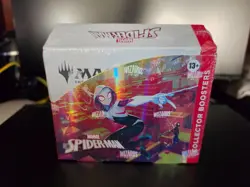 NEW Magic: The Gathering Marvel's Spider-Man Collector Booster Box Of 12 Packs - Image 1