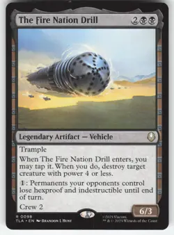 The Fire Nation Drill 98 R MTG Avatar: The Last Airbender NM - Image 1