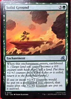 Wizards of the Coast MTG Solid Ground TLA 0142 Uncommon Regular EN - Image 1