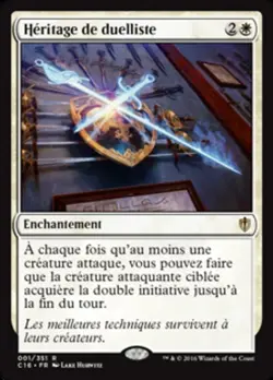 Magic The Gathering MTG DUELIST'S HERITAGE FRENCH Commander 2016 NM Near Mint - Image 1