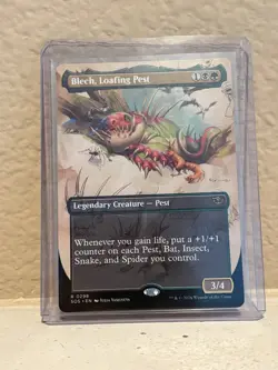 MTG Blech, Loafing Pest (Borderless) Secrets of Strixhaven - Image 1
