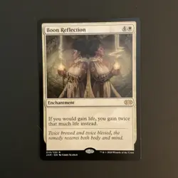 Magic: The Gathering Boon Reflection - Double Masters Rare White (English) - Image 1
