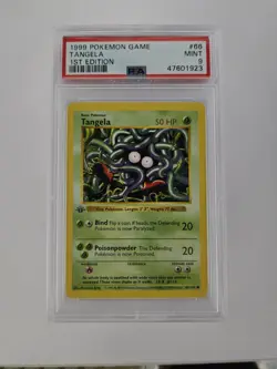 Tangela 66/102 - Base Set 1st Edition - PSA 9 - Pokemon Card - Image 1