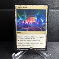 City of Brass TMC #62 Commander: TMNT Magic: The Gathering NM - Image 1