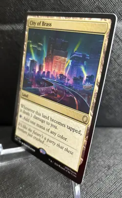 City of Brass TMC #62 Commander: TMNT Magic: The Gathering NM - Image 2