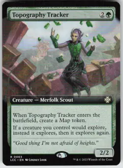 Topography Tracker (Extended Art) R Commander: The Lost Caverns of Ixalan 63 LP - Image 1