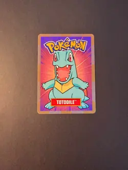 Pokemon Totodile Betty Crocker Promo Rolls Card - Image 4