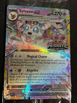 Sylveon ex 041/131 Prismatic Evolutions Stamp Holo SEALED Pokemon TCG NM Promo - Image 2