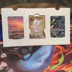 Pokemon 151 UPC PROMOS : Mewtwo, Mew ex, Metal Mew ex PROMO Set FACTORY SEALED - Image 1