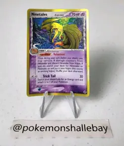 Ninetales 8/101 - EX Dragon Frontiers *LP-EXC* Reverse Holo Pokemon Card - Image 1