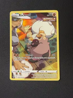 Pokemon TGC Rockruff TG07/TG30 Silver Tempest Trainer Gallery Holo - NN - Image 1