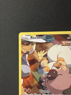 Pokemon TGC Rockruff TG07/TG30 Silver Tempest Trainer Gallery Holo - NN - Image 3