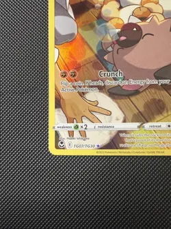 Pokemon TGC Rockruff TG07/TG30 Silver Tempest Trainer Gallery Holo - NN - Image 5