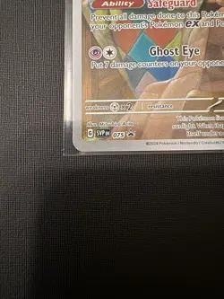 Pokemon TCG Mimikyu Scarlet & Violet Promo Card 075 NM Condition - Image 4