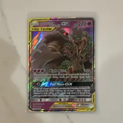 Trevenant & Dusknoir GX TAG TEAM Promo Holo SM217 Pokemon Card 270 HP SM - Image 1