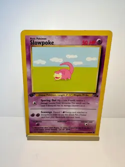 Slowpoke 55/62 Common Fossil Pokemon Moderately Played - Image 1
