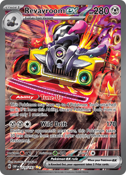 Pokemon TCG Revavroom ex 224/197 Special Illustration Rare Obsidian Flames NM/M - Image 1