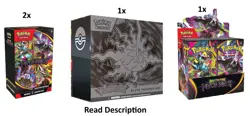 Pokemon Pitch Black PRESALE | 1x Booter Box, 1x PC ETB, and 2x Booster Bundles | - Image 1