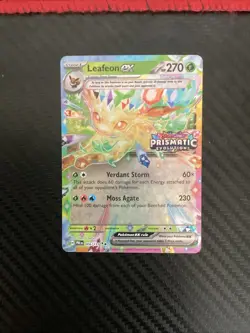 Leafeon ex 006/131 Holo Prismatic Evolutions Stamp Promo Pokemon NM - Image 1