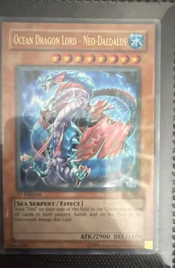 Ocean Dragon Lord - Neo-Daedalus SD4-EN001 Structure Deck: Fury from the Deep... - Image 1