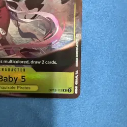 One Piece TCG: Premium Collection Vol 5 Baby 5 OP12-112 (Alt Art / Promo) - Image 4