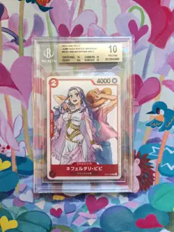Nefeltari Vivi ST01-009 One Piece TCG JUMP GIGA WINTER APPENNDIX BGS 10 - Image 1