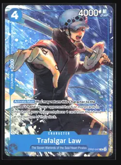 Trafalgar Law (Welcome Pack Vol. 2) OP07-047 One Piece Promotion Cards NM - Image 1