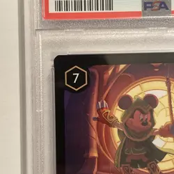 2023 DISNEY LORCANA EN 1 MICKEY MOUSE #88 PSA 10 GEM MINT Non Holo - Image 3