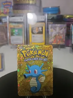 Horsea 116 Pokemon Vending Prism Holo Sticker Card Nintendo - Image 2