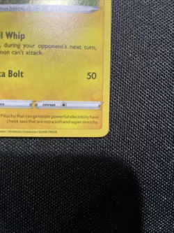 Pikachu SWSH039 Promo Card Sword & Shield HOLO NM ENG 60hp - Image 5