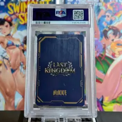 2025 GODDESS OF VICTORY: NIKKE OST LAST KINGDOM CHARACTER PHOTO CARD CROWN PSA 9 - Image 2