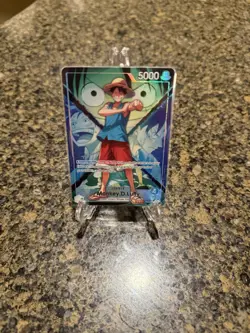 One Piece Card Game OP16 The Time of Battle Luffy Alternate Art Leader English - Image 1